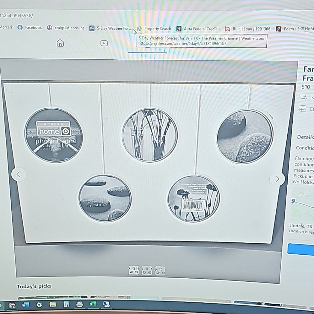 Farmhouse Wooden Picture Frame